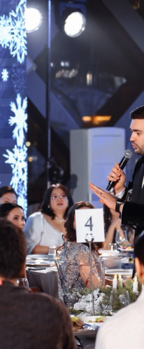 Корпоратив компании в стиле «ЗИМНЯЯ СКАЗКА»