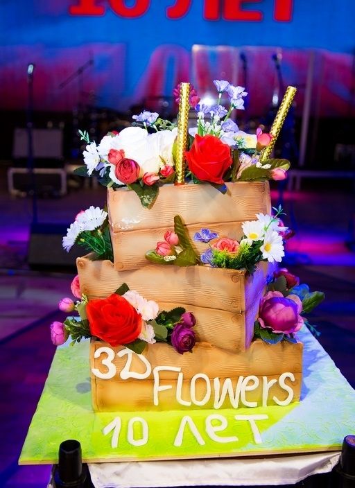 Юбилей компании «3D Flowers»